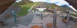 Archived image Webcam Oberaudorf Hocheck ski resort: base station 07:00
