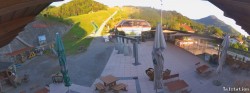 Archived image Webcam Oberaudorf Hocheck ski resort: base station 06:00