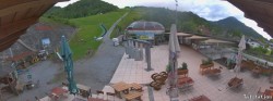 Archived image Webcam Oberaudorf Hocheck ski resort: base station 15:00