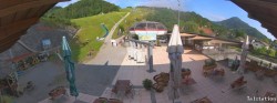 Archived image Webcam Oberaudorf Hocheck ski resort: base station 07:00