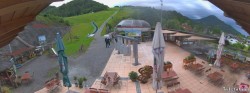 Archived image Webcam Oberaudorf Hocheck ski resort: base station 15:00