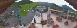 Archived image Webcam Oberaudorf Hocheck ski resort: base station 21:00