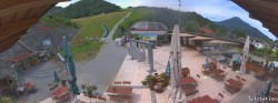 Archiv Foto Webcam Skigebiet Oberaudorf Hocheck: Talstation 11:00