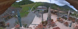 Archiv Foto Webcam Skigebiet Oberaudorf Hocheck: Talstation 13:00