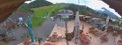 Archived image Webcam Oberaudorf Hocheck ski resort: base station 09:00