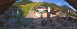 Archived image Webcam Oberaudorf Hocheck ski resort: base station 07:00
