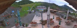 Archiv Foto Webcam Skigebiet Oberaudorf Hocheck: Talstation 09:00