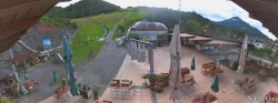 Archiv Foto Webcam Skigebiet Oberaudorf Hocheck: Talstation 17:00