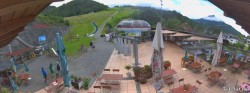 Archiv Foto Webcam Skigebiet Oberaudorf Hocheck: Talstation 13:00