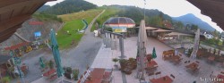 Archiv Foto Webcam Skigebiet Oberaudorf Hocheck: Talstation 05:00