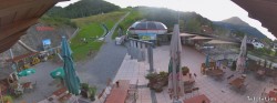 Archiv Foto Webcam Skigebiet Oberaudorf Hocheck: Talstation 19:00