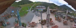 Archiv Foto Webcam Skigebiet Oberaudorf Hocheck: Talstation 11:00
