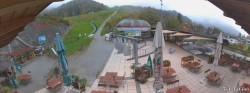 Archived image Webcam Oberaudorf Hocheck ski resort: base station 09:00