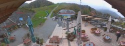Archived image Webcam Oberaudorf Hocheck ski resort: base station 11:00