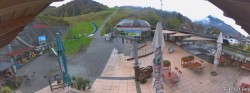 Archived image Webcam Oberaudorf Hocheck ski resort: base station 09:00