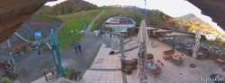 Archived image Webcam Oberaudorf Hocheck ski resort: base station 13:00