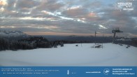 Archiv Foto Webcam Skigebiet Rossfeld: Großer Lift 19:00