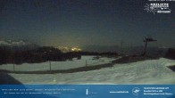 Archived image Webcam Rossfeld ski resort: Großer lift T-Bar 23:00