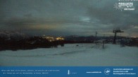 Archiv Foto Webcam Skigebiet Rossfeld: Großer Lift 06:00