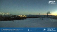 Archived image Webcam Rossfeld ski resort: Großer lift T-Bar 06:00