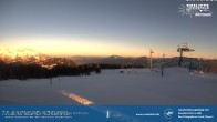 Archived image Webcam Rossfeld ski resort: Großer lift T-Bar 07:00