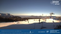 Archived image Webcam Rossfeld ski resort: Großer lift T-Bar 13:00