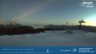 Archived image Webcam Rossfeld ski resort: Großer lift T-Bar 06:00