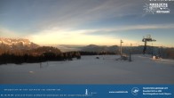 Archived image Webcam Rossfeld ski resort: Großer lift T-Bar 07:00