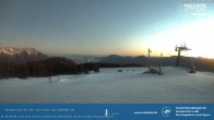 Archiv Foto Webcam Skigebiet Rossfeld: Großer Lift 05:00