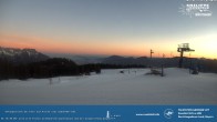 Archiv Foto Webcam Skigebiet Rossfeld: Großer Lift 06:00