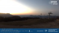 Archiv Foto Webcam Skigebiet Rossfeld: Großer Lift 19:00