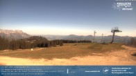 Archiv Foto Webcam Skigebiet Rossfeld: Großer Lift 09:00