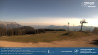 Archived image Webcam Rossfeld ski resort: Großer lift T-Bar 07:00