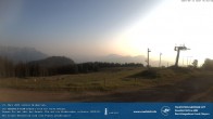 Archiv Foto Webcam Skigebiet Rossfeld: Großer Lift 05:00