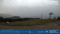 Archived image Webcam Rossfeld ski resort: Großer lift T-Bar 19:00
