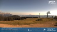 Archiv Foto Webcam Skigebiet Rossfeld: Großer Lift 07:00