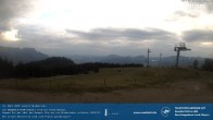 Archiv Foto Webcam Skigebiet Rossfeld: Großer Lift 06:00