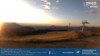 Archiv Foto Webcam Skigebiet Rossfeld: Großer Lift 19:00