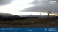 Archiv Foto Webcam Skigebiet Rossfeld: Großer Lift 05:00