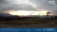 Archiv Foto Webcam Skigebiet Rossfeld: Großer Lift 19:00