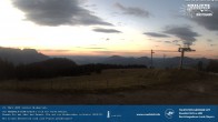Archiv Foto Webcam Skigebiet Rossfeld: Großer Lift 19:00