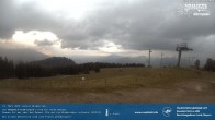 Archiv Foto Webcam Skigebiet Rossfeld: Großer Lift 19:00