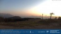 Archiv Foto Webcam Skigebiet Rossfeld: Großer Lift 05:00