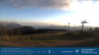 Archiv Foto Webcam Skigebiet Rossfeld: Großer Lift 06:00