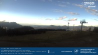Archiv Foto Webcam Skigebiet Rossfeld: Großer Lift 17:00