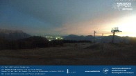 Archived image Webcam Rossfeld ski resort: Großer lift T-Bar 06:00