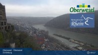 Archiv Foto Webcam Oberwesel Schönburg 08:00