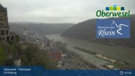 Archiv Foto Webcam Oberwesel Schönburg 10:00