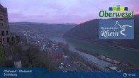 Archiv Foto Webcam Oberwesel Schönburg 06:00