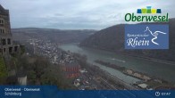 Archiv Foto Webcam Oberwesel Schönburg 07:00